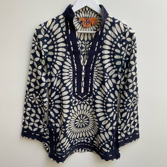 Classic Tory Burch Tunic - Picture 1 of 4